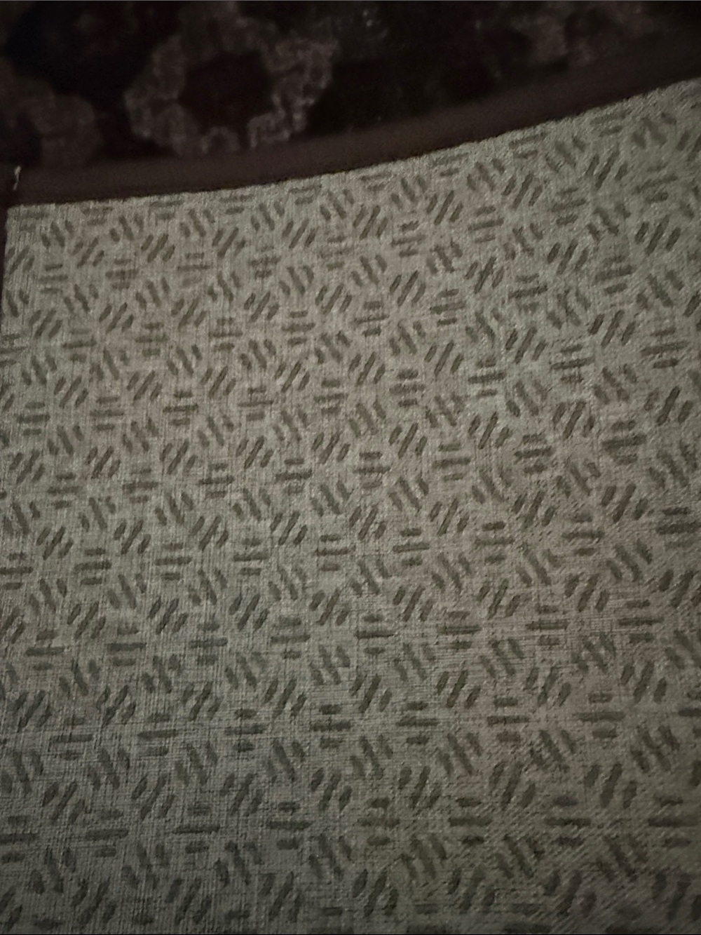 Vintage-Inspired Black and Charcoal Area Rug 4x6 Ruggable  all-in-one - Picture 3 of 4